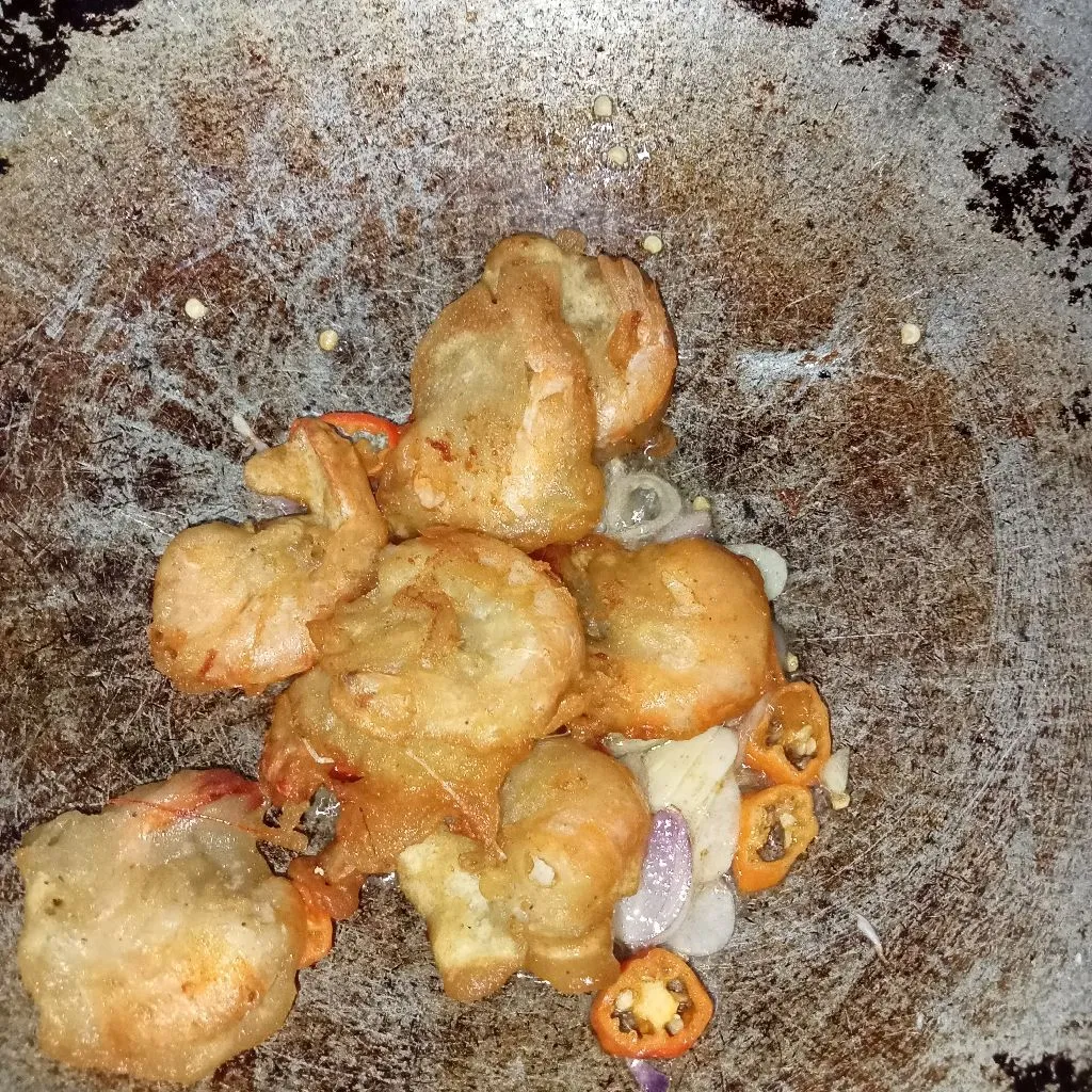 Step 5 Udang Cabai Garam