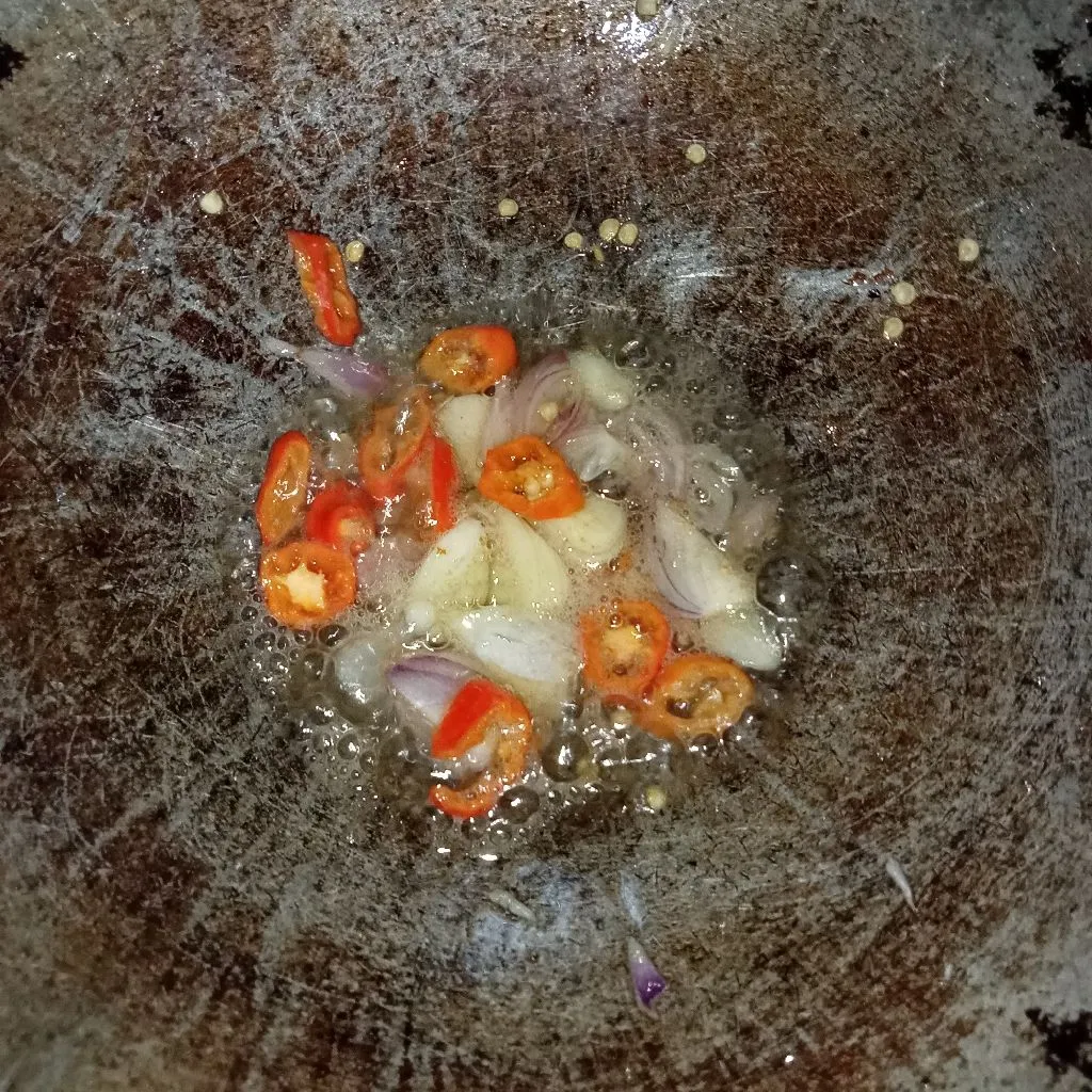 Step 4 Udang Cabai Garam