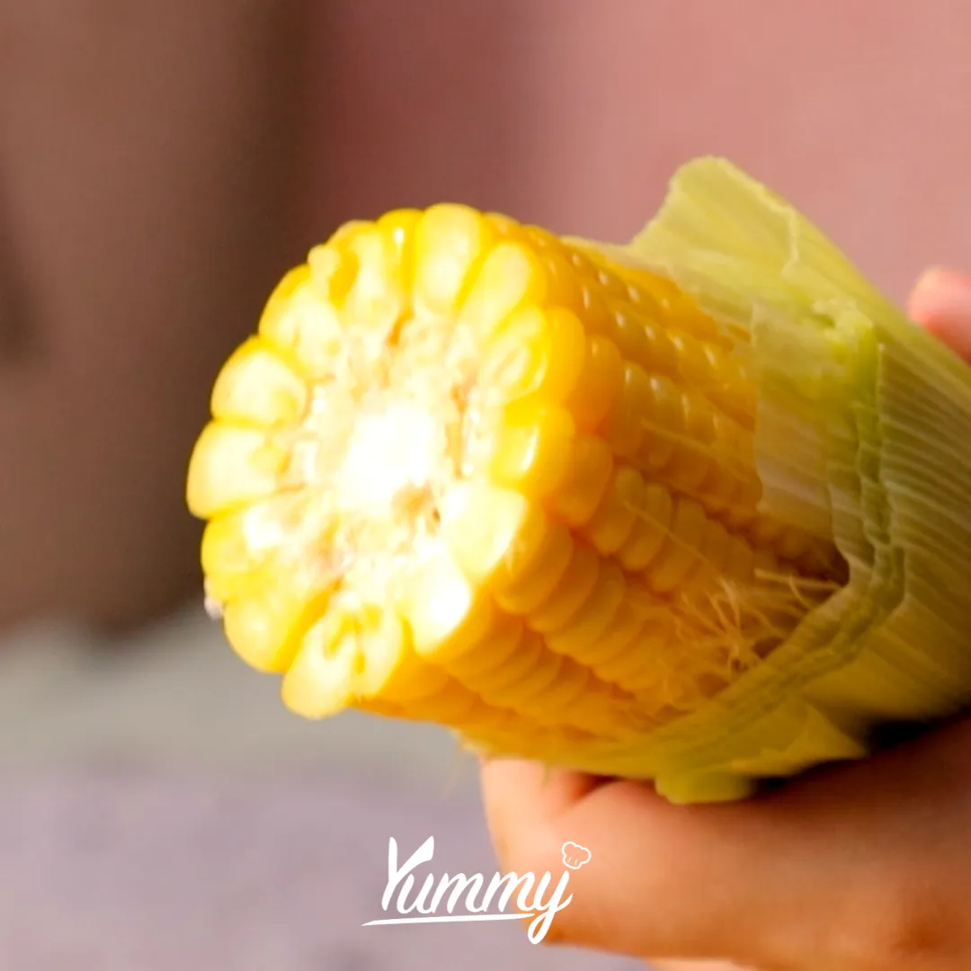 Step 4 Tips mudah melepaskan kulit jagung