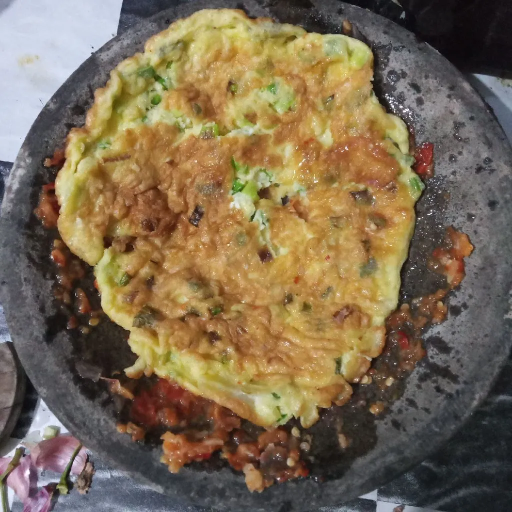 Step 7 Telur Dadar Sambal Bawang Ala Yummy