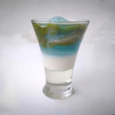 Es Cincau Susu Telang