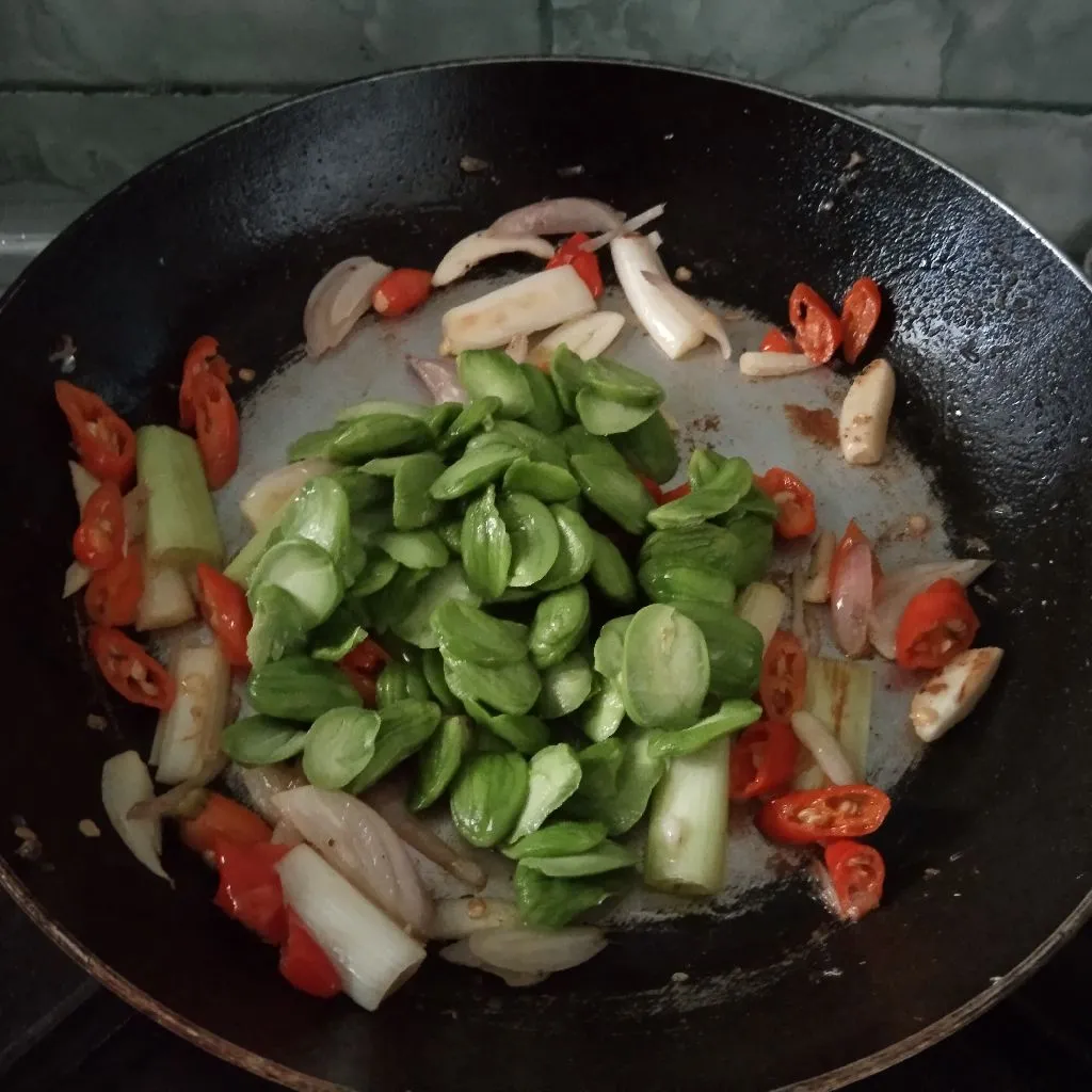 Step 4 Oseng Pete Teri