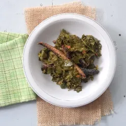 Daun Singkong Ikan asin