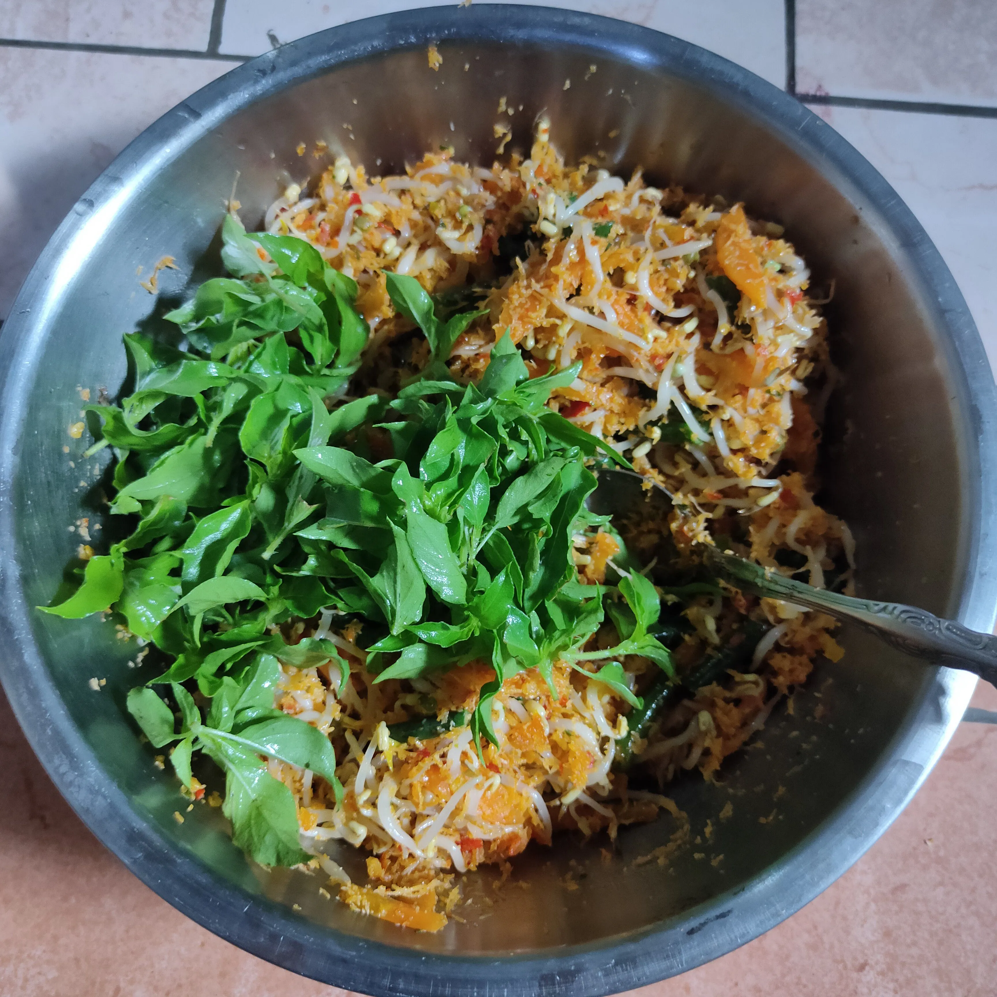 Step 8 Urap Sayur
