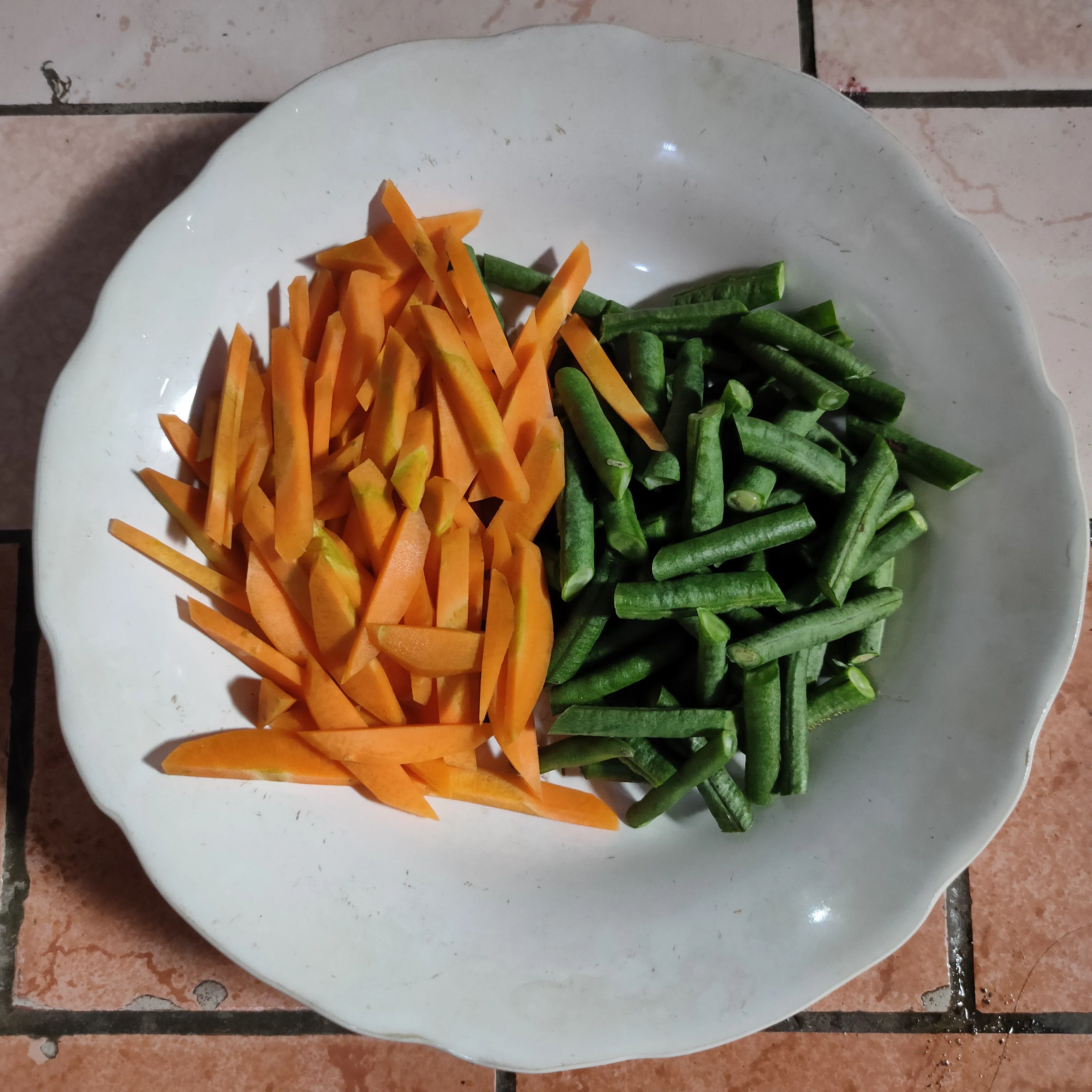 Step 1 Urap Sayur