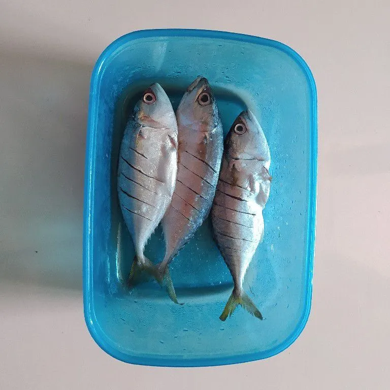 Step 1 Ikan kembung bakar bumbu merah