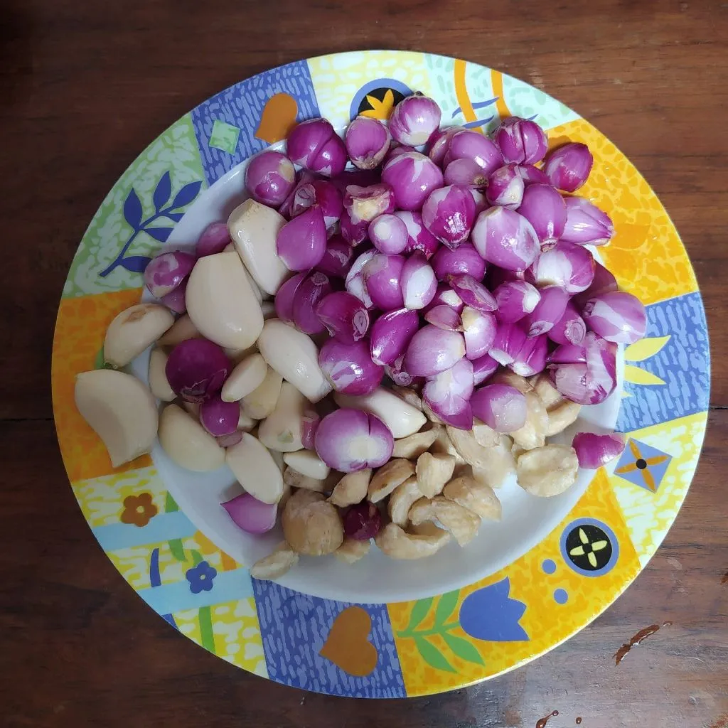 Step 1 Bumbu Dasar Putih