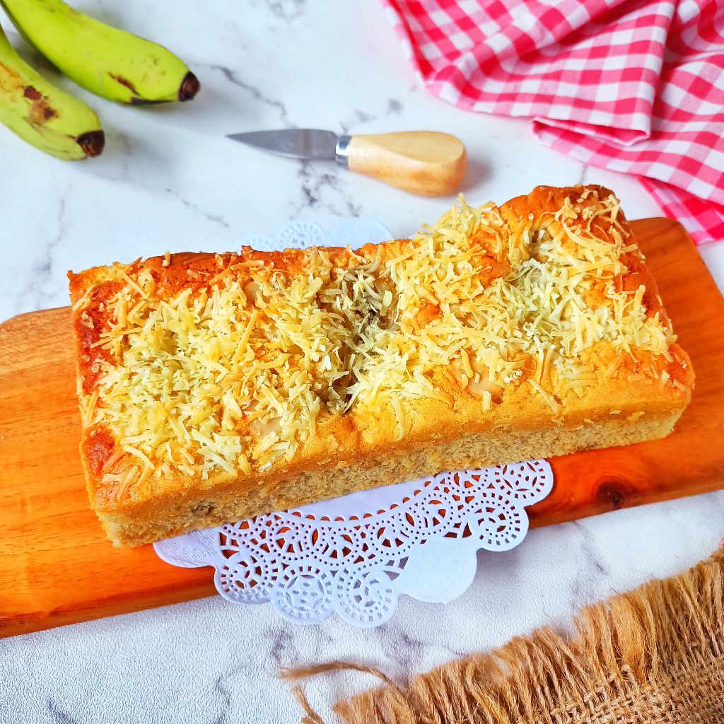Pertanyaan dan jawaban tentang resep bolu pisang dalam format kotak