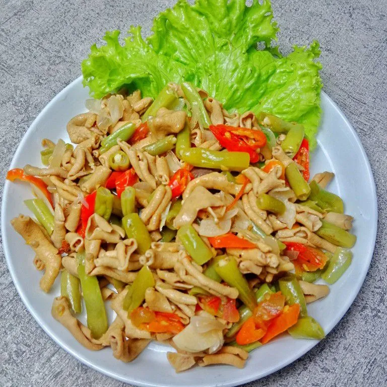 Tumis Usus Buncis
