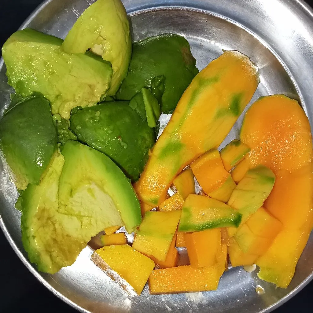 Step 1 Jus Alpukat Mangga