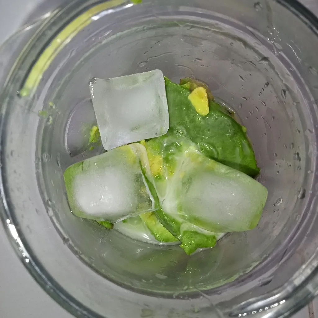 Step 4 Jus Alpukat Mangga
