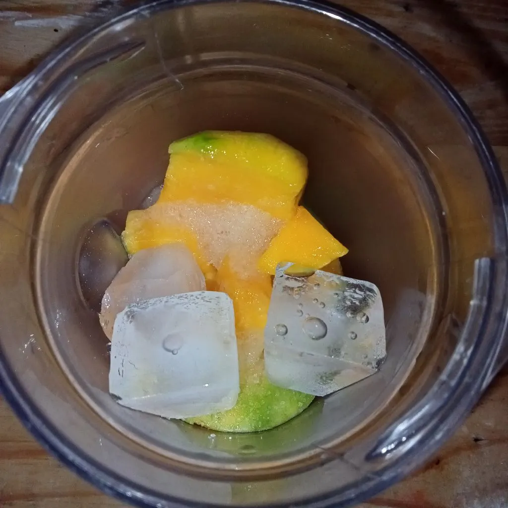 Step 2 Jus Alpukat Mangga