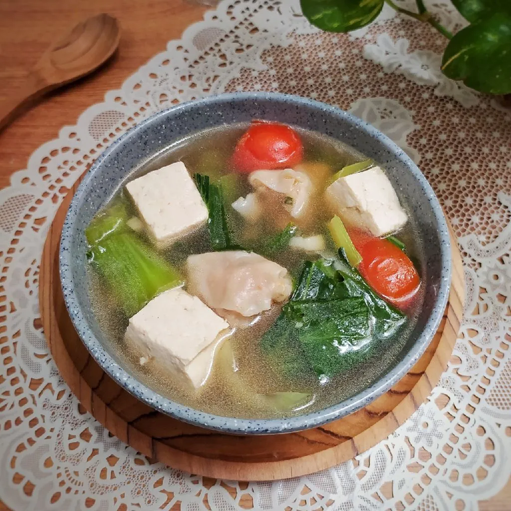 Siomay Tahu Pokchoy Kuah Shoyu