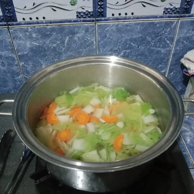 Step 4 Bening Sawi Wortel