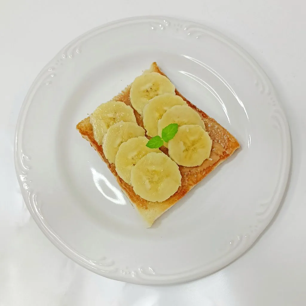 Banana Peanut Butter Toast