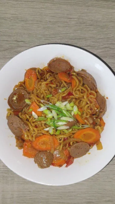 Indomie Goreng Nyemek