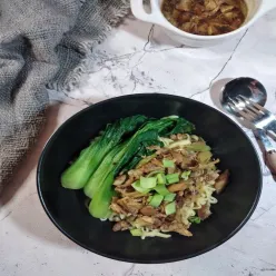 Mie Ayam Kuah Kecap