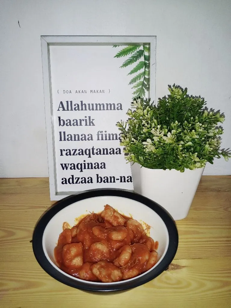 Udang Tahu Balado Pedas Manis