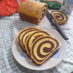 Roti Labu Coklat