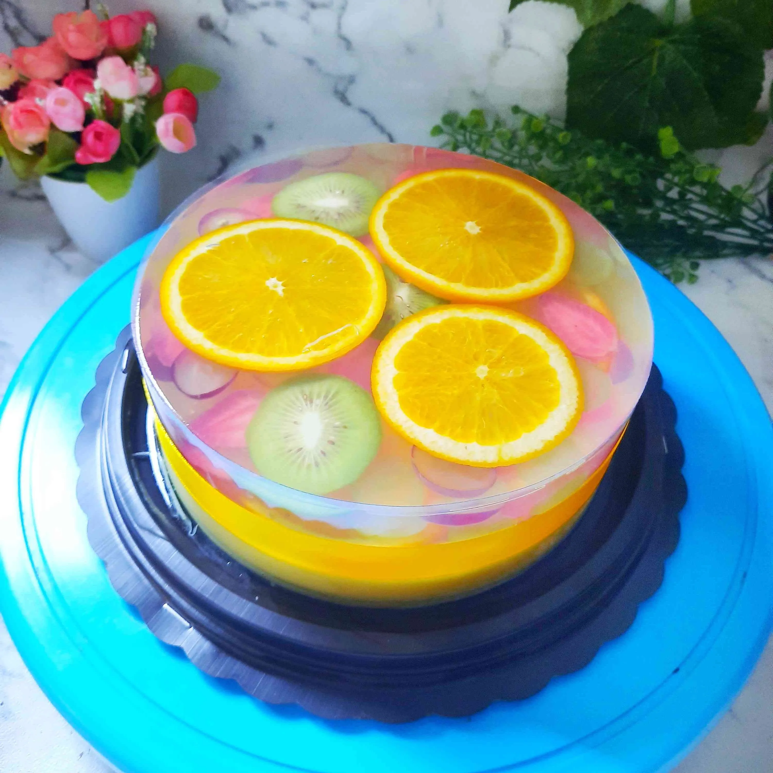 Tutti Fruiti Puding