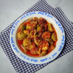 Balado Terong Bulat