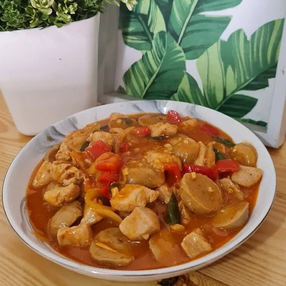 Resep Ayam Bakso Paprika Asam Manis Sederhana Rumahan Di Yummy App