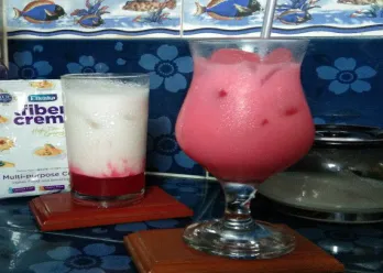 Pink Lava Drink Ala Richeese