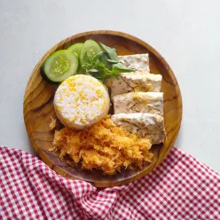 Tempe Kelapa Kukus