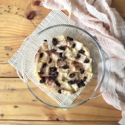 Puding Roti Panggang