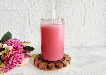 Pink Lava Drink Ala Richeese