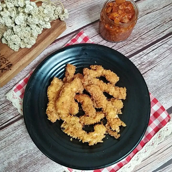 Chicken Fingers Saus Bolognese