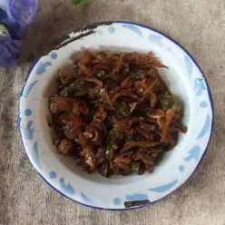 Oseng Kulit Sapi Pepaya Muda