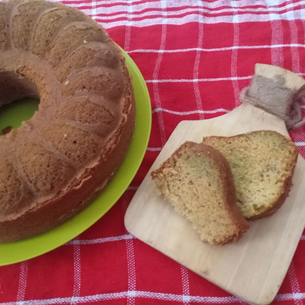 Bolu Pisang Pandan