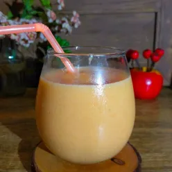 Smoothies Nanas Pepaya #SmoothiesSobatYummy