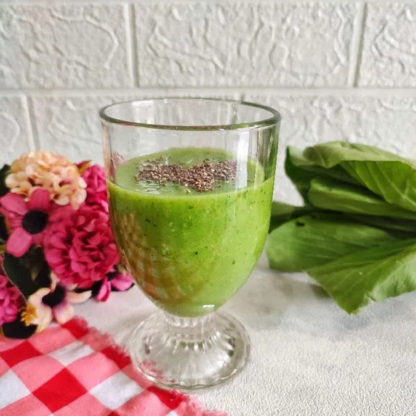 Pear Pokchoy Smoothies #SmoothiesSobatYummy