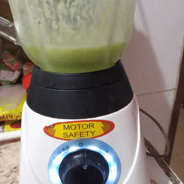 Blender sampai halus.