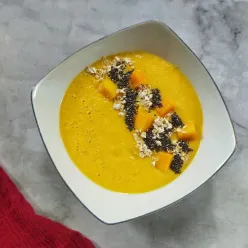 Smoothies Bowl Mango Oat #SmoothiesSobatYummy