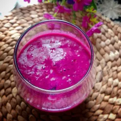Smoothies Avocado Mix Dragon fruit #SmoothiesSobatYummy