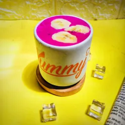 Buah Naga dan Pisang Smoothies #SmoothiesSobatYummy