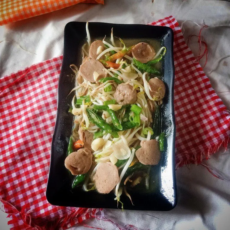 Resep Tumis Toge Bakso Sederhana Rumahan Dari Kiena