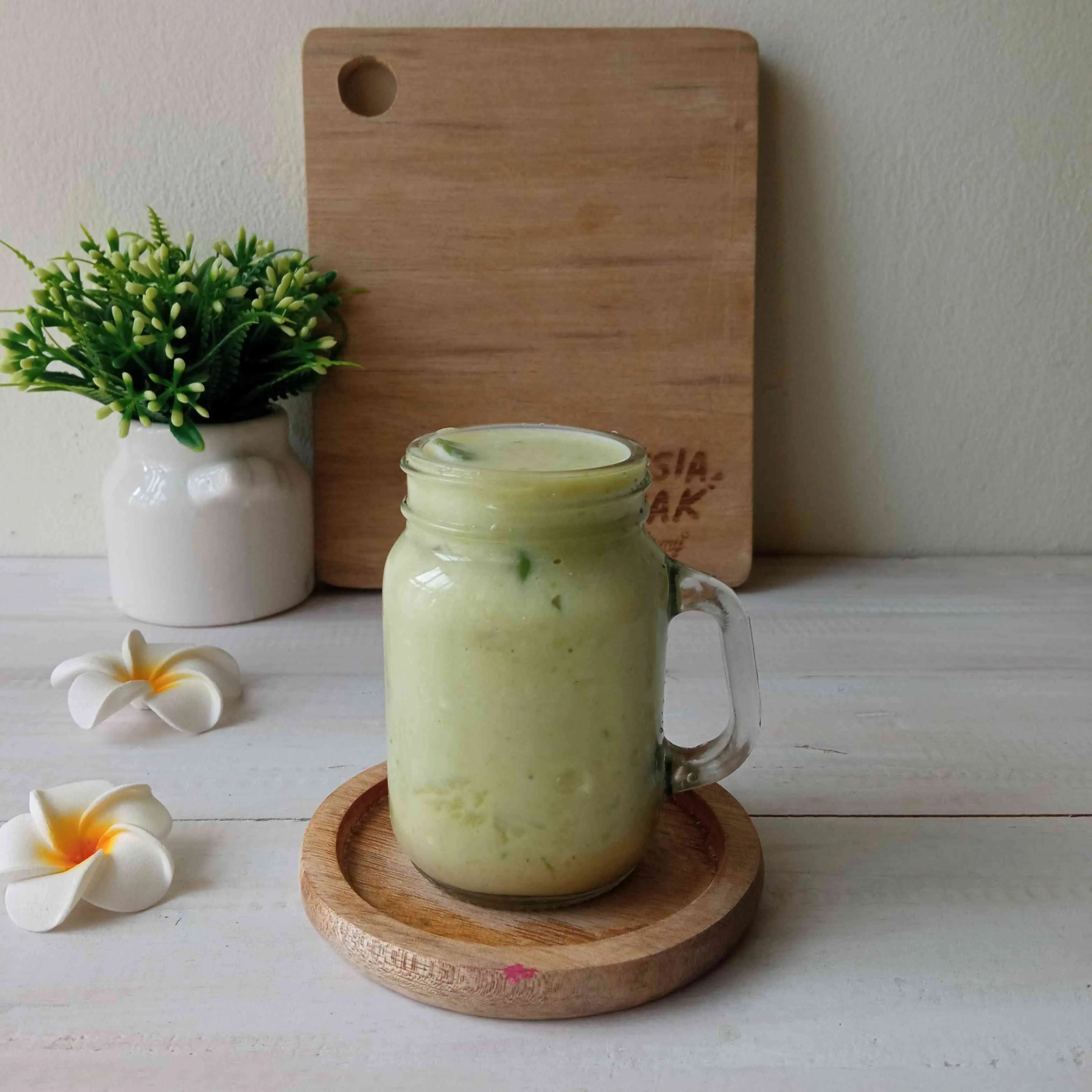 Avocado Melon Smoothies #SmoothiesSobatYummy