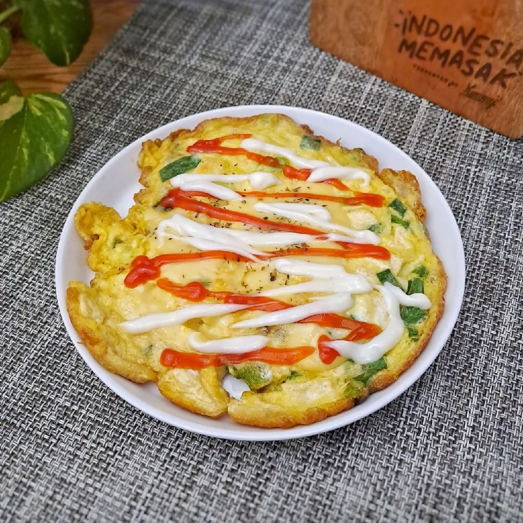 Omelete Tahu Keju Meleleh