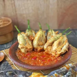 Terong Krispi Sambal Tomat