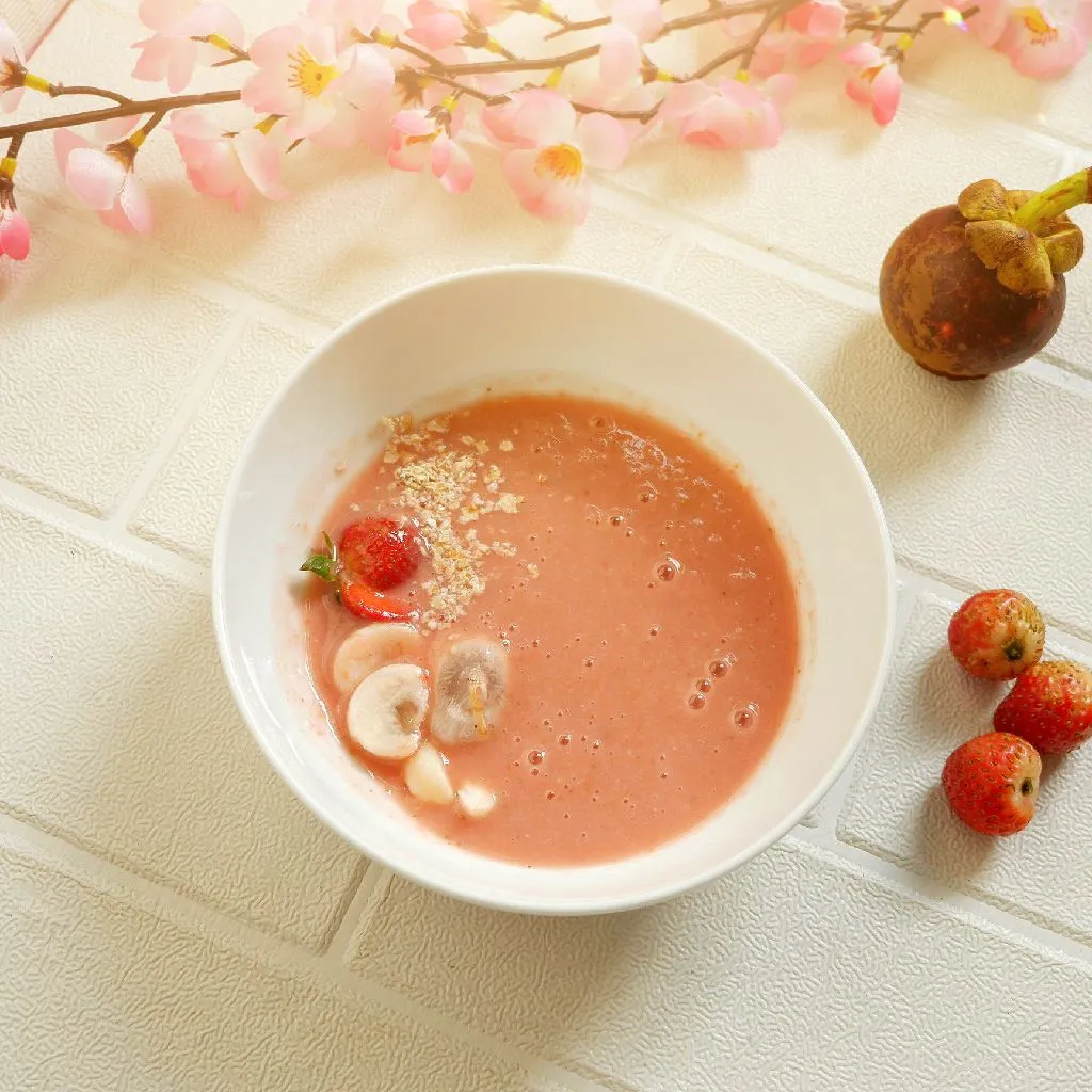 Strawberry Mangosteen Smoothie #SmoothiesSobatYummy