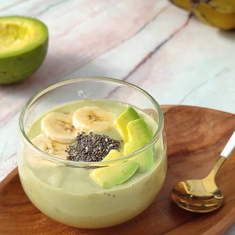 Banana Avocado Smoothies #SmoothiesSobatYummy