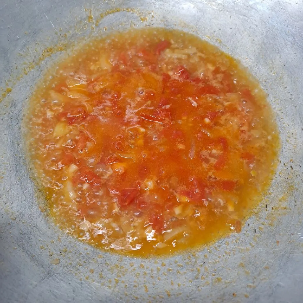 Step 3 Telur Ceplok Saus Inggris