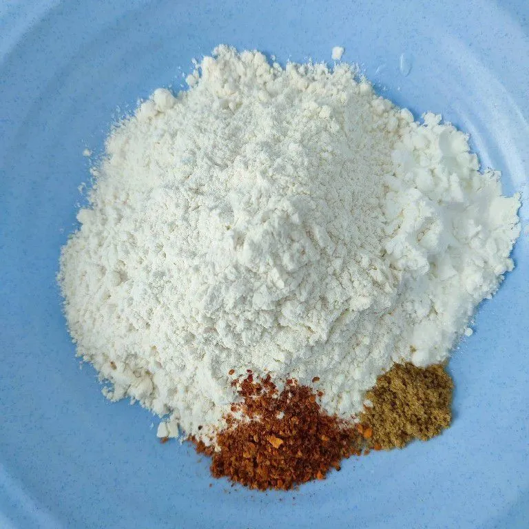 Step 4 Ayam Fillet Crispy Rasa Kari