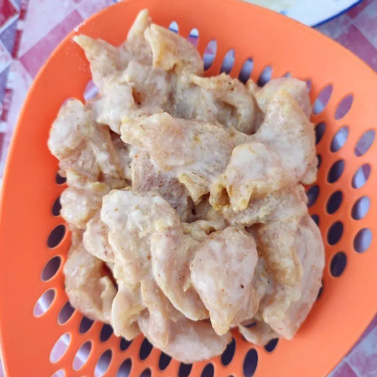 Step 7 Ayam Fillet Crispy Rasa Kari