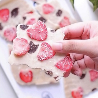 Vegan Yogurt Bark