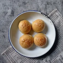 Mini Bun Kukus Mentega Kayu Manis